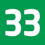 Afficher le tracé de la ligne 33